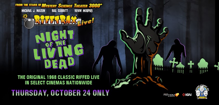 Image result for night of the living dead rifftrax