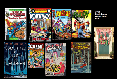 2021 Comic Issue Inductees